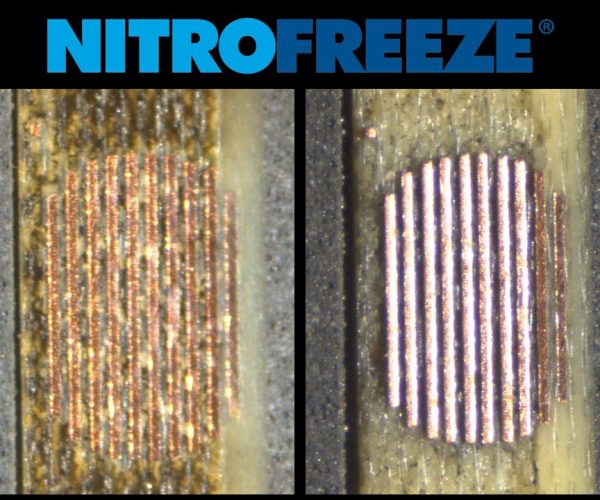 Copper Circuit Board (Dry Ice Deburring)