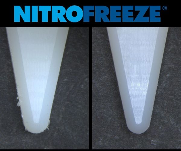 Cryogenic PEEK Deburring- Custom Tray