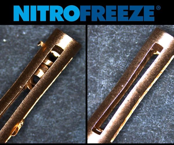 Phosphor Bronze Electrical Contact (Cryogenic Deburring)