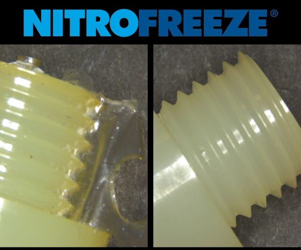 Polyurethane Threaded Hex Nut (Cryogenic Deflashing)