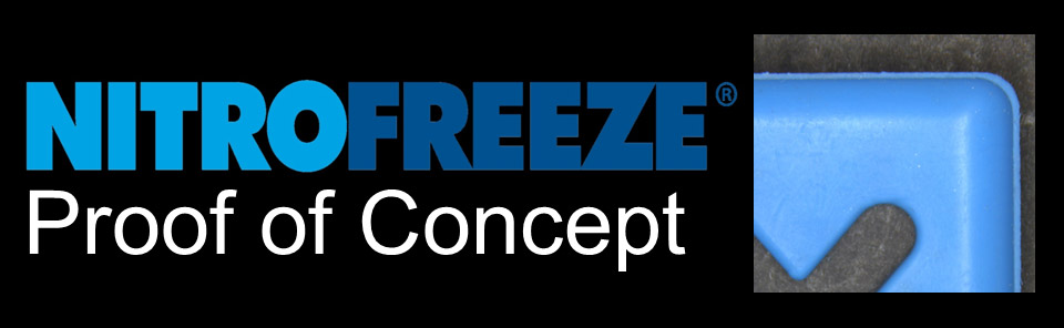Nitrofreeze® Proof of Concept Case Study- Deflashing Silicone
