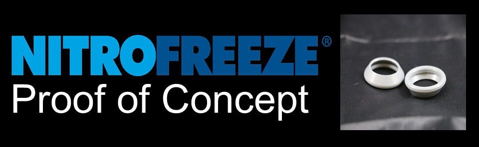 Nitrofreeze® Proof of Concept Case Study- Silicone Gasket