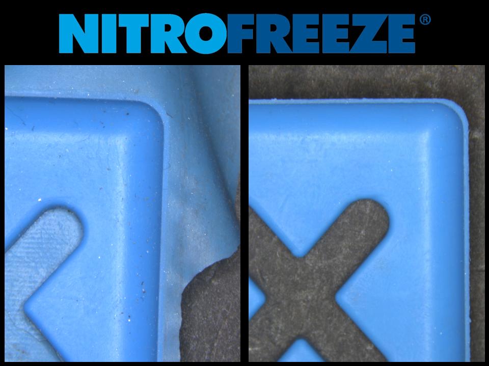 deflashing silicone parts