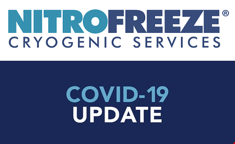 COVID-19 Update: Nitrofreeze is Open for Business