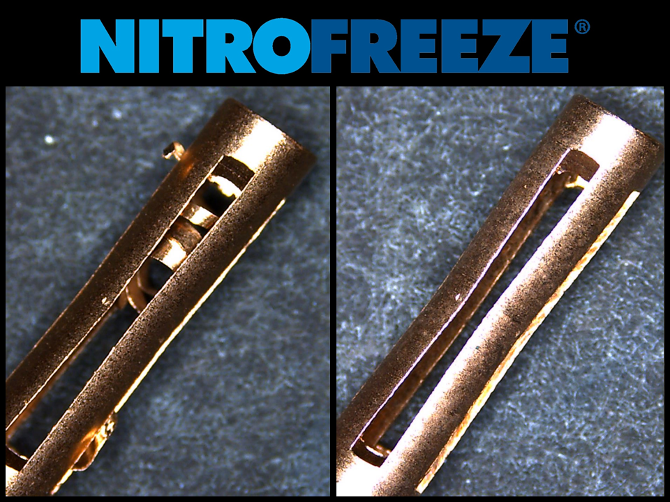 Phosphor Bronze Electrical Contact Deburring