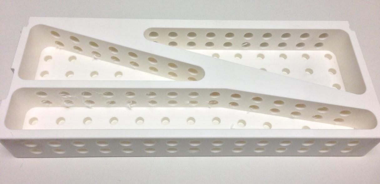 deburring polypropylene medical parts